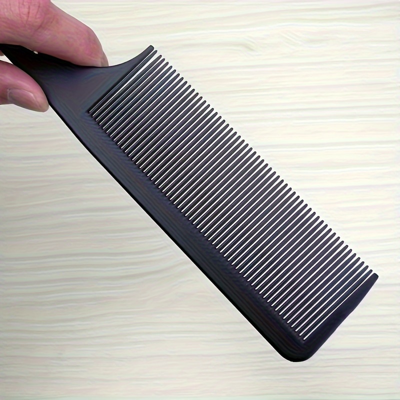Hair Cutting Tool Widened Ultra-thin Tough Professional Barber Wide-tooth Comb Ultra-thin Comb Hair Salon Black Hair Cutting Comb Men's Haircut Shaving