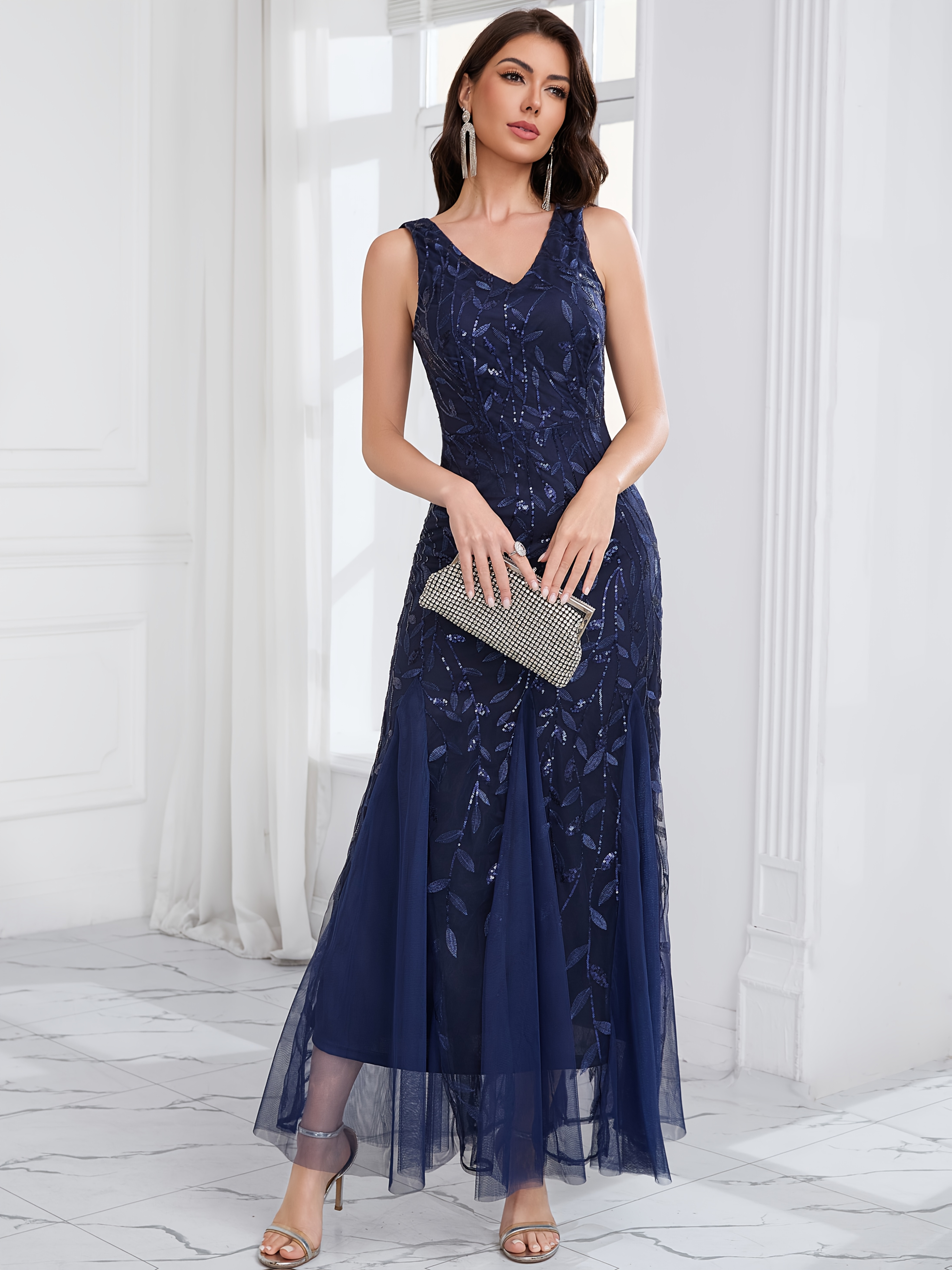 sachin and babi light blue dress Women's Formal & Elegant Dresses main image 1