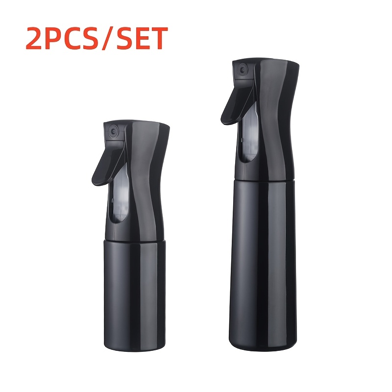 2pcs Spray Bottle, Fine Mist Spray For Hair, Continuous Spray Bottle For Skincare, Refillable Spray Container, Plant Care, Pet Grooming, Cleaning