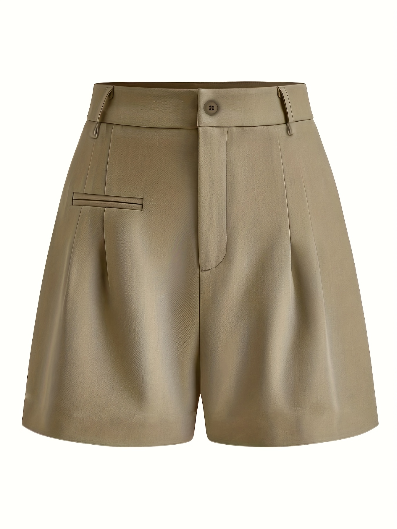 women's high waisted fit white shorts stylish elegant - Temu