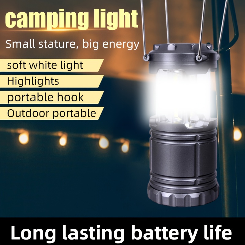 1/ 2 Pack Ultra-Bright LED Camping Lantern with Foldable Design -... product image 3