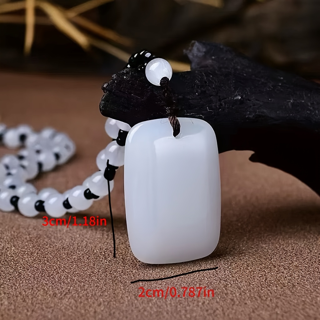 Natural Stone Pendant in Retro Ethnic Style