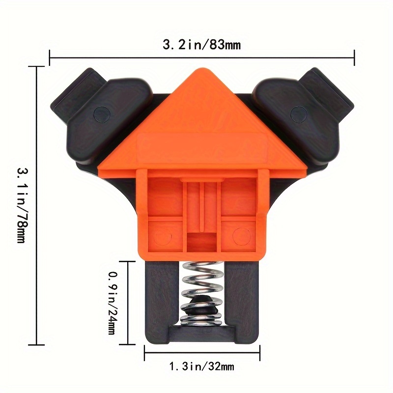 90 Degree Right Angle Fixing Clip Adjustable Swing Corner - Temu