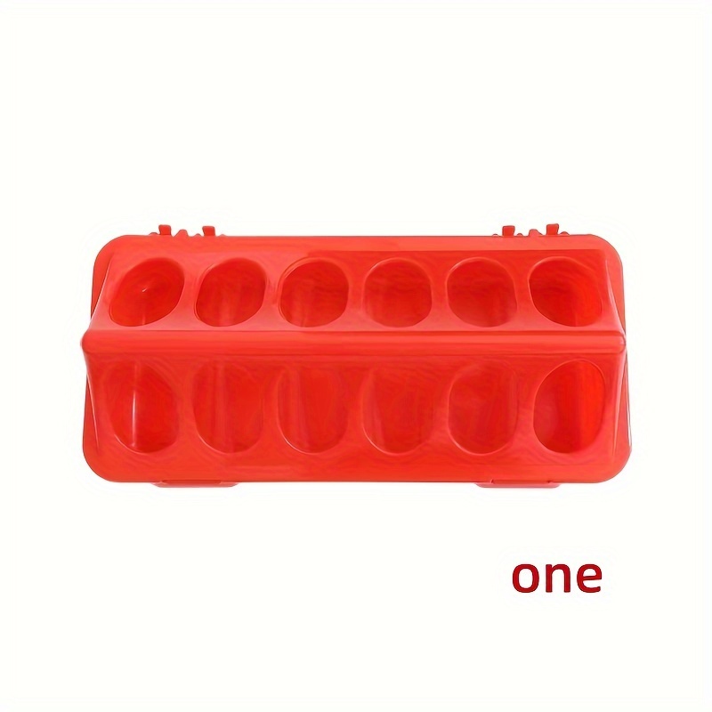 1pc Automatic Poultry Feeder & Waterer - Durable Plastic, No Battery Needed For Chickens, Quails & Small Birds