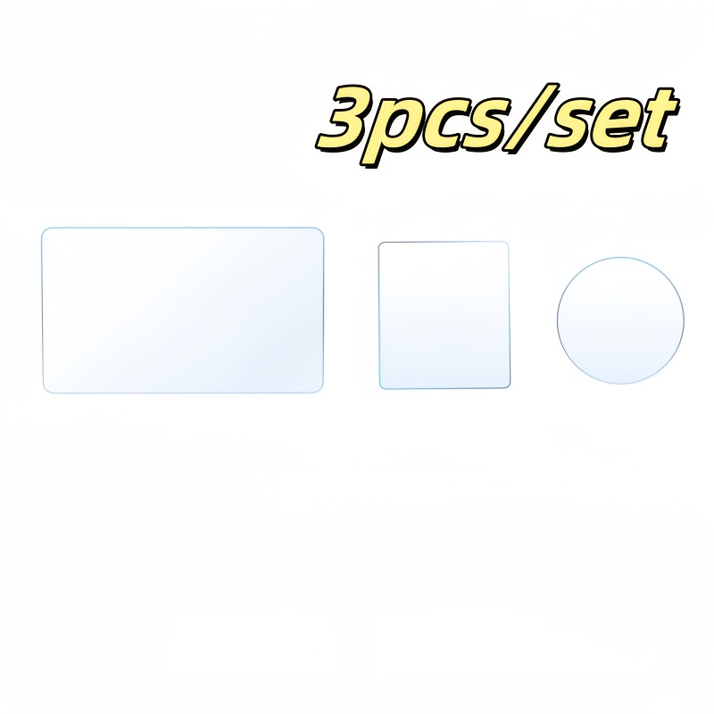 E-shop 6er-Set/3er-Set [Rückseite++Vorderseite] für DJI Pro/ Action 4/ /Action 2 Gehärtetes Glas Displayschutzfolie, HD, Kratzfest, Blasenfrei