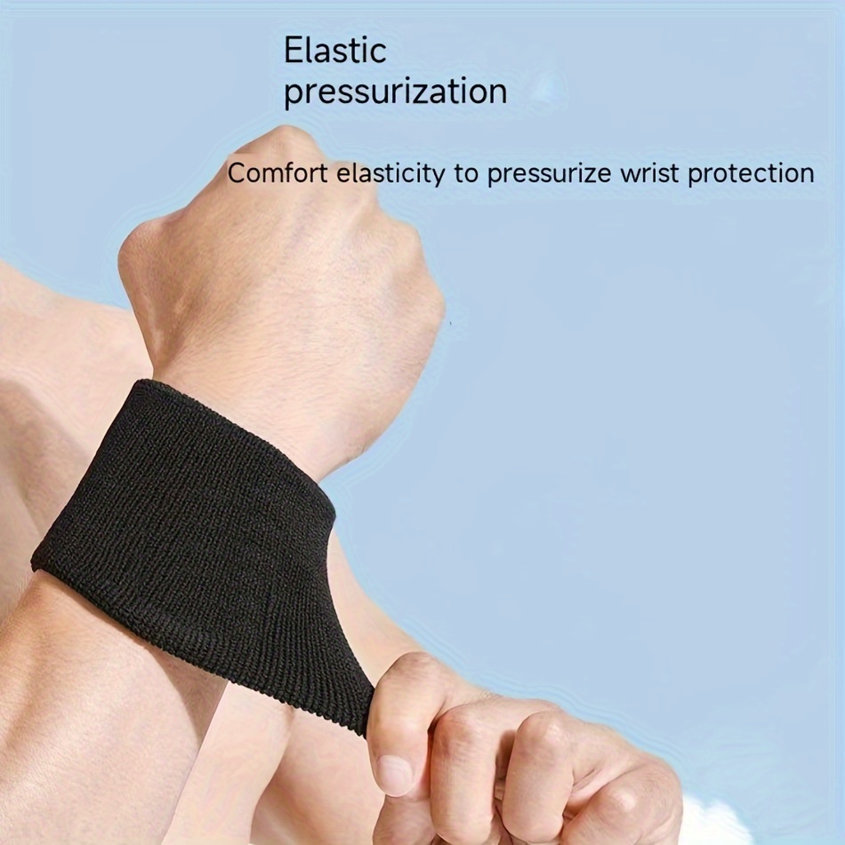 

2pcs Moisture-absorbing Wrist Guard, Sports Wrist Braces For Men And Women