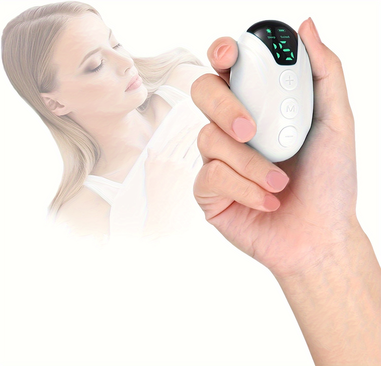 usb rechargeable handheld sleep aid perfect gift for a   rest safe effective details 3