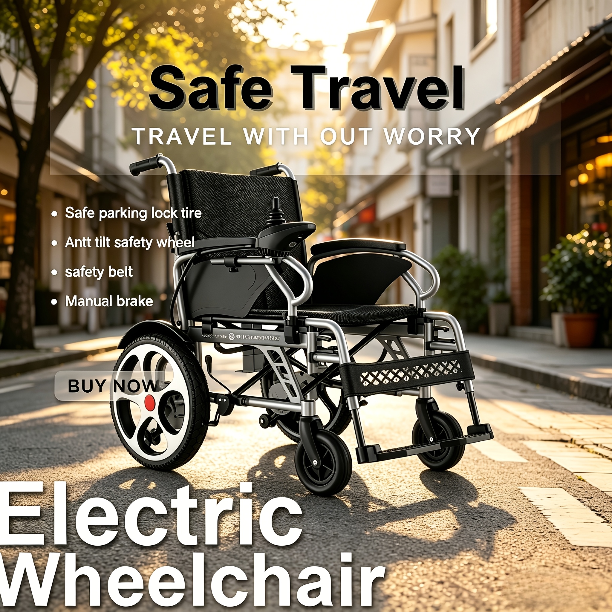 500w 20ah easy foldable electric wheelchair electromagnetic braking 15miles range 400lbs capacity 0060c Product details 3