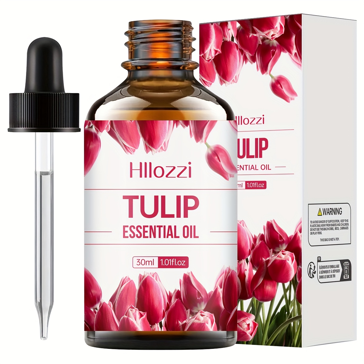 Tulip Essential Oil, 30ml/1.01 Fl Oz, Scent Moisturizing Oil For Hair, Face And Body Care, Suitable For, Bath Routine And Daily Body Care, Long-lasting Fragrance, Alcohol-free, Suitable For Types