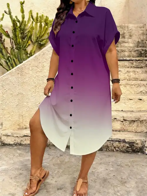 casual purple dress outfit Amazon.com: AOMEI Women's Elegant Pleated Midi Dress Colorful Outfit (Purple,4X-Large) : Clothing, Shoes & Jewelry