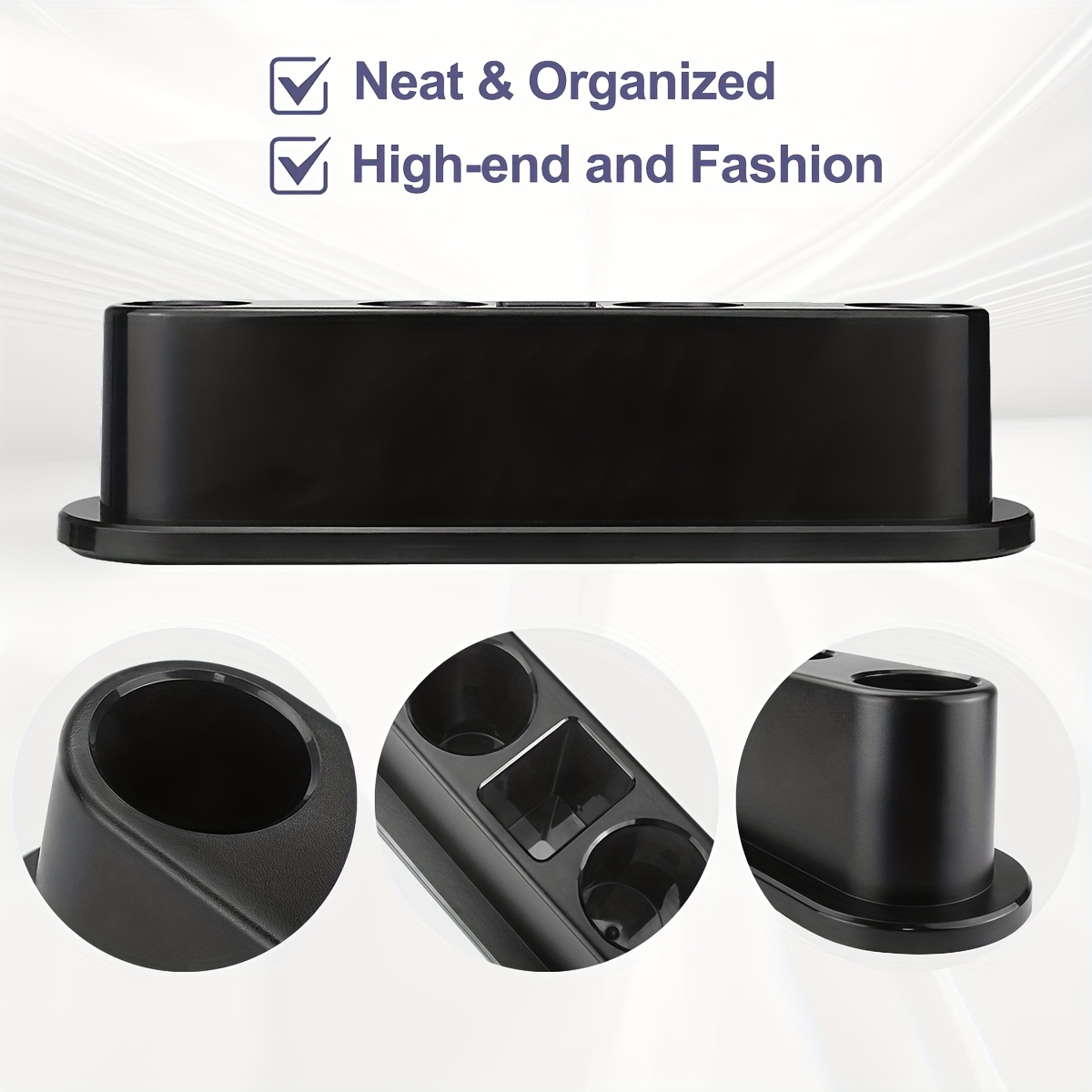 TEMU Desktop Stand For 4 Professional Microphones And Receiver, Perfect For Educators, Speakers, And