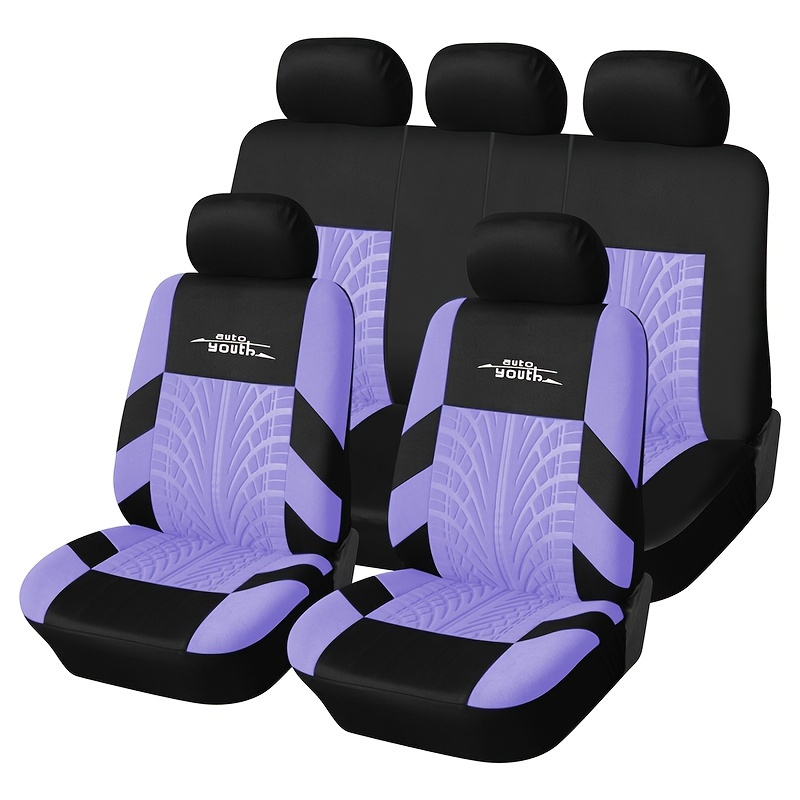 fashion tire track detail style universal car seat covers Temu