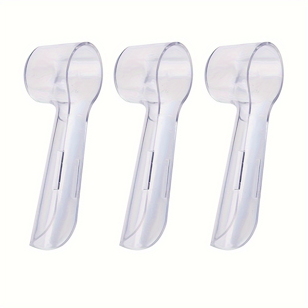 Image of 3/6/8/10pcs Dustproof Toothbrush Cover Caps For Oral-bi Electric Toothbrush, Electric Toothbrush Replacement Heads Covers For Travel Toothbrushes, Brush Cover For Home