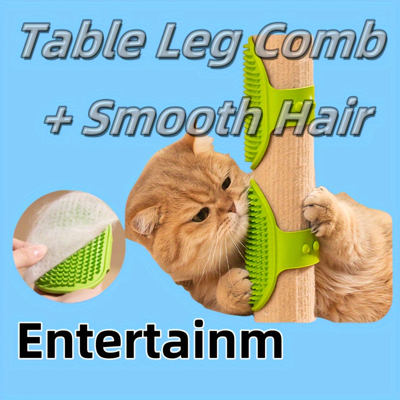 

Cat Scratch Dog Pet Itch Rubber Table Legs With Cat Scratch Toys Scratch Scratch Hair Artifact Cat Scratch Plate Breathless Pet Supplies