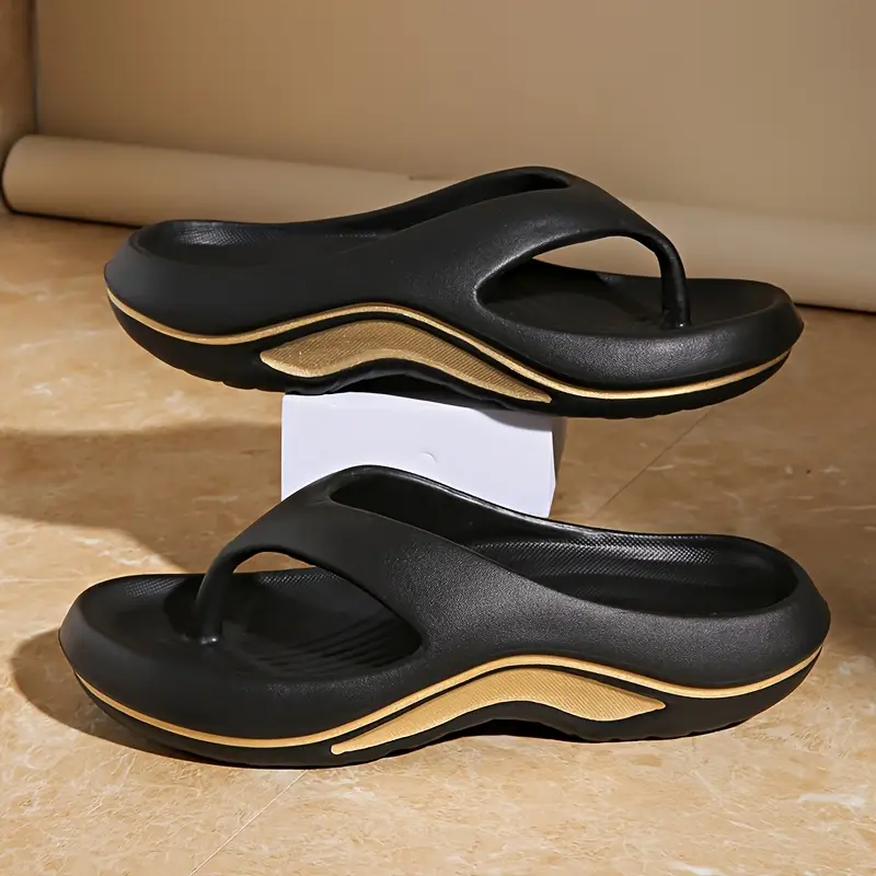 womens flip flops comfortable slip on summer slides in black and red ideal for daily wear beach and casual events casual slippers stylish sandals durable footwear Product details 0