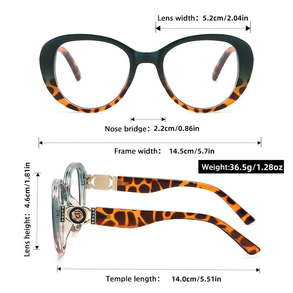 Lynxflare Golden-trimmed Foot Wire Model, Large Frame with Gradient Lenses, Super Stylish for Daily Outings. Even Plain Lenses Can Be Worn as a Light Luxury Accessory!