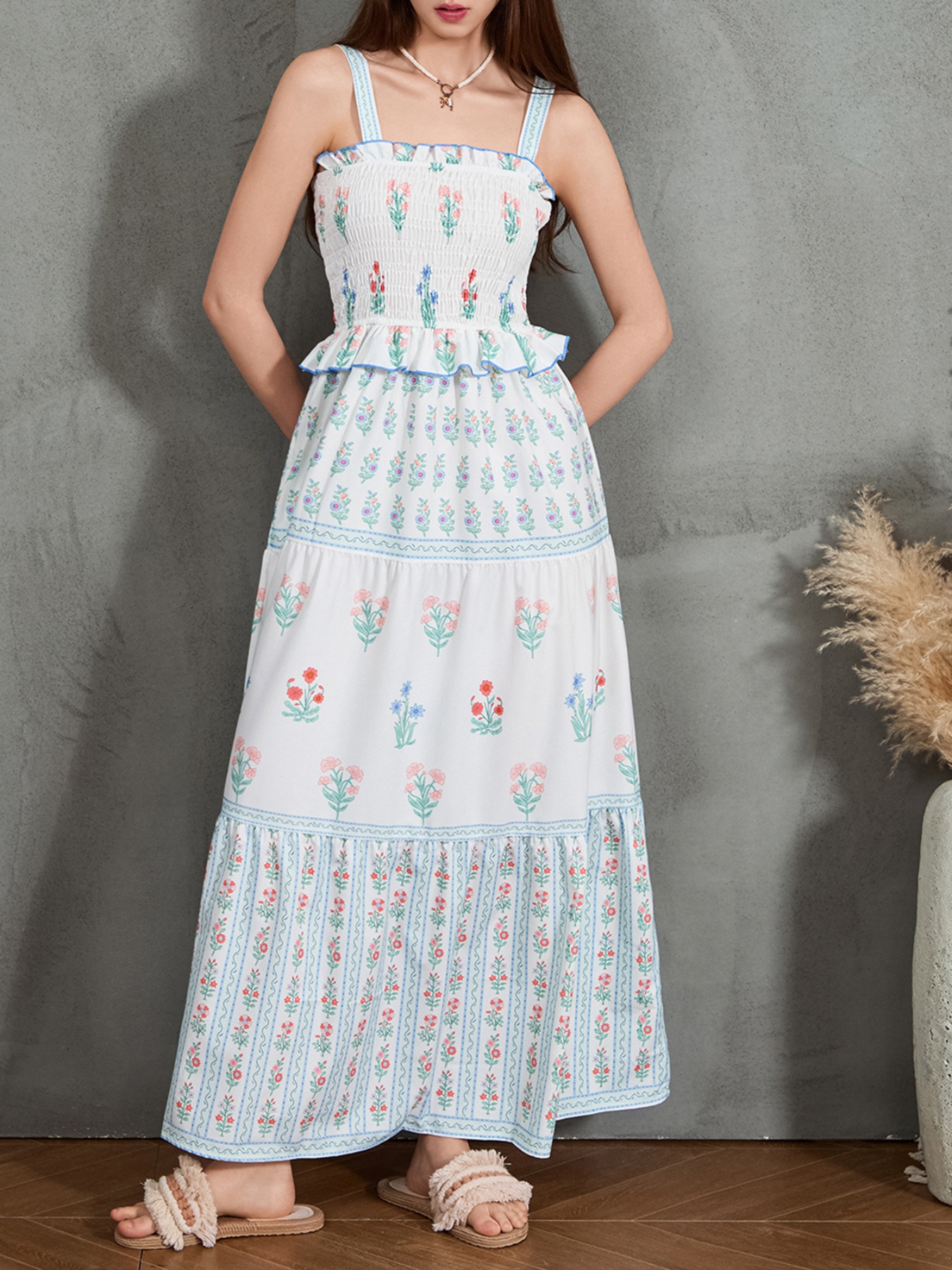 flowy prom dresses with straps Kensie Midi Dress main image 1