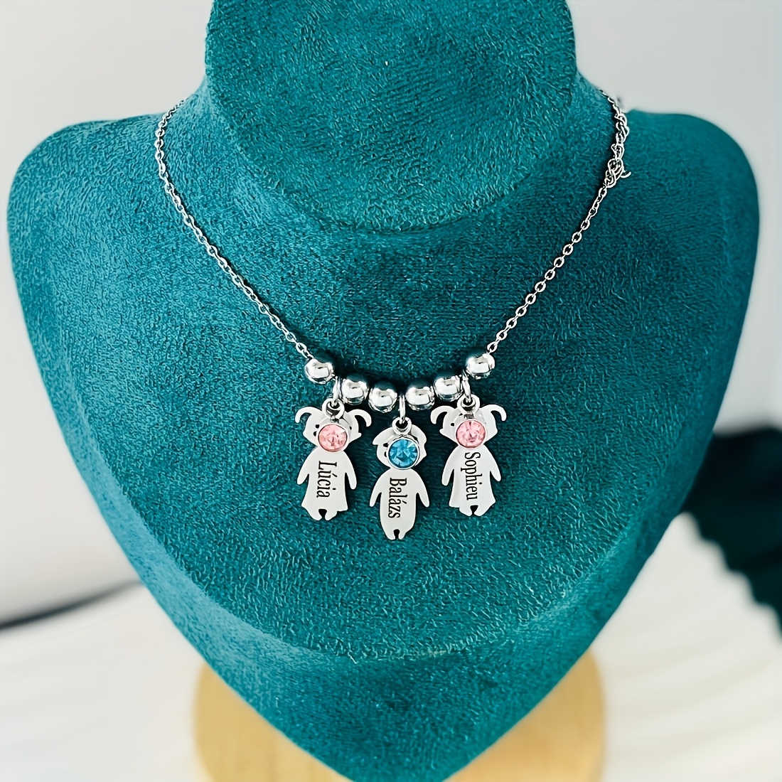 Personalized Engraved Name Necklace for Women