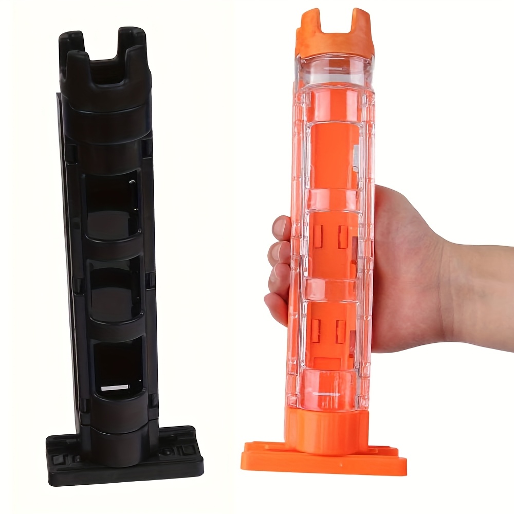 Image of Jsfun Fishing Rod Holder - Durable Abs Rod Stand With , For & Storage, Ideal For Outdoor Fishing & Hunting, Fishing Rod Holder, Sturdy Construction