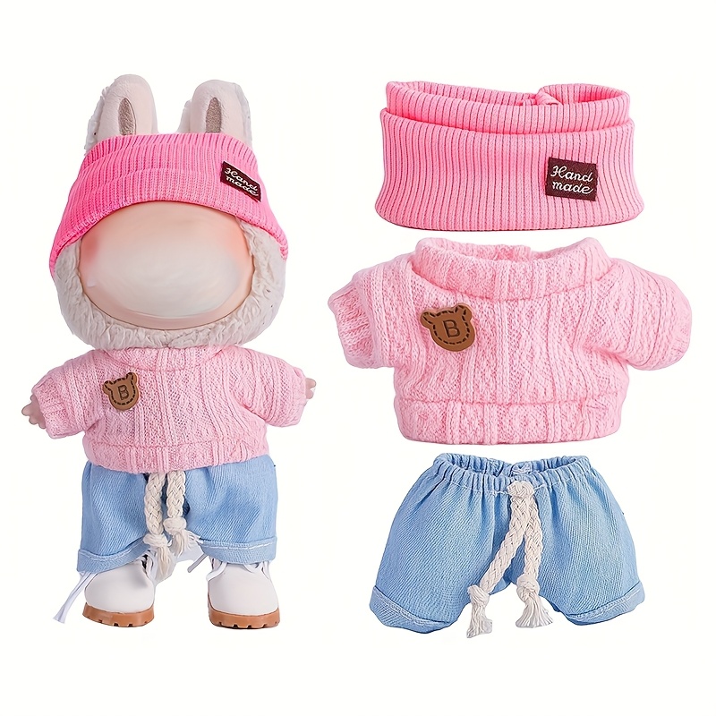 Vêtements Pour Poupées De 17 Cm – Accessoires En Coton Doux, Styles Variés Pour Collectionneurs