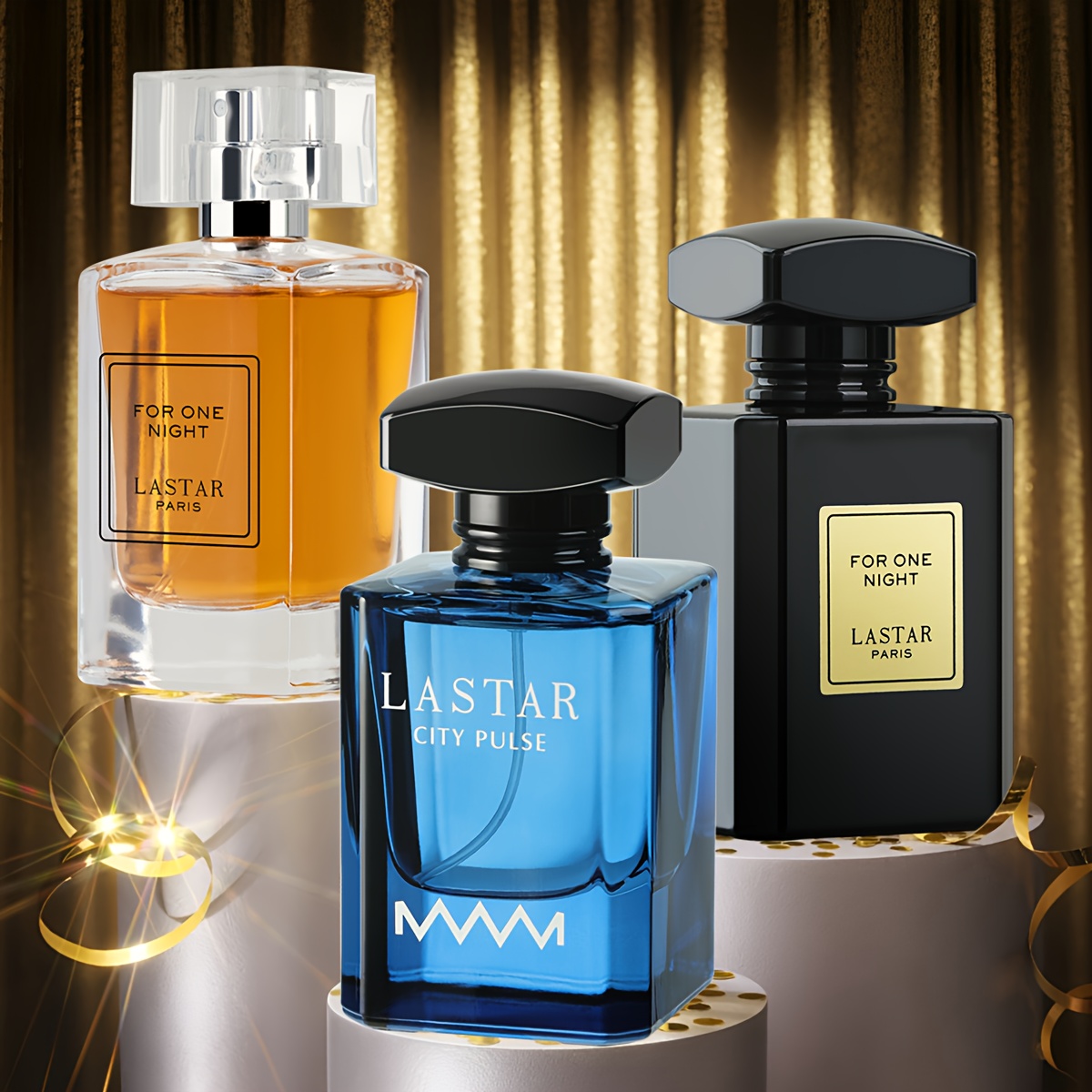 Image of [ Set]best Perfume For Men, A Total Of 160ml, Long-lasting Fragrance, Perfume For Men, Enhances Of Mature Men, 3 Bottles, Large Capacity, For Dates, Pheromone Perfume, Holiday Gift