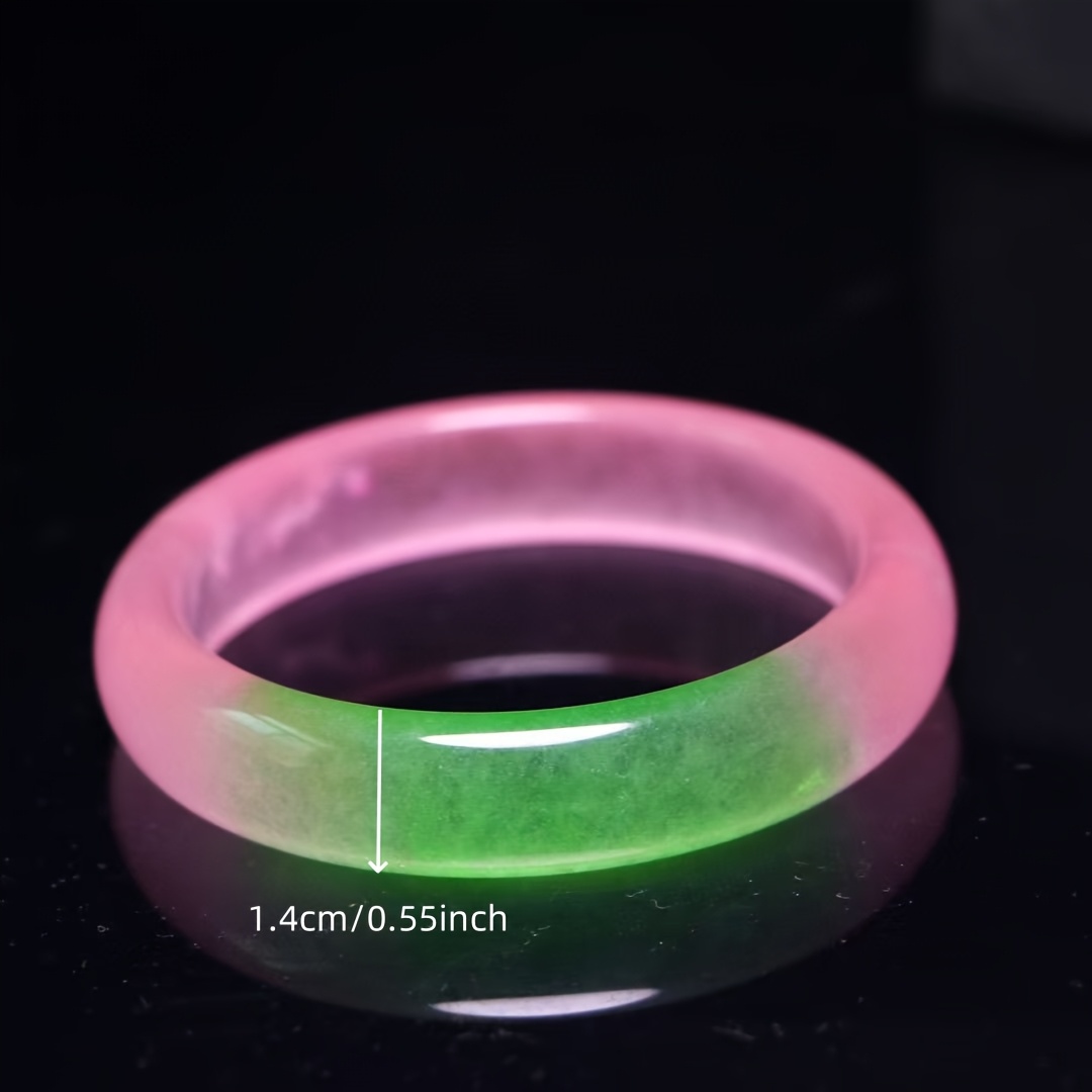 Women's Peach-Colored High Ice Quartzite Bangle, Gift Essential