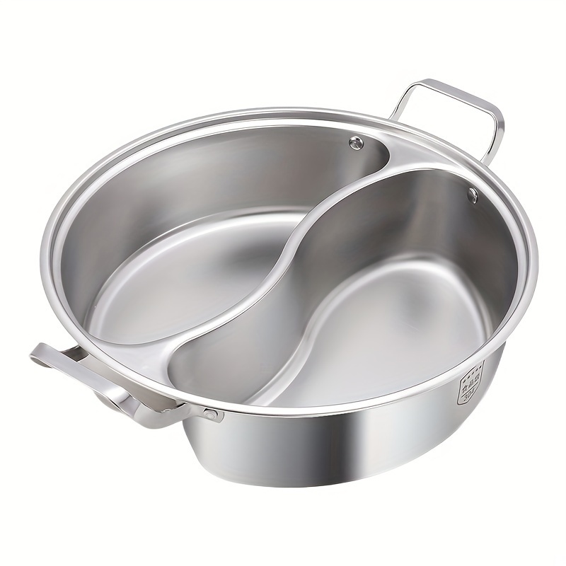 stainless steel integrated hot pot soup cooker thick seamless design for induction   large capacity kitchen essential details 8