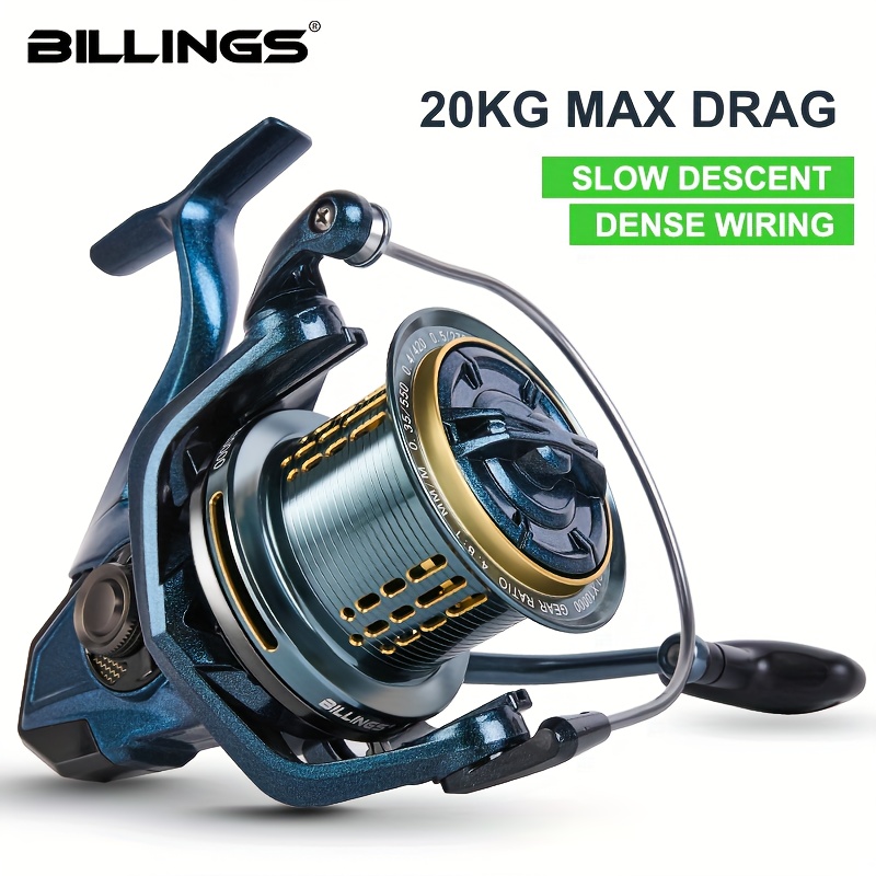 8000 14000 series spinning fishing reel 4 8 1 high - Temu