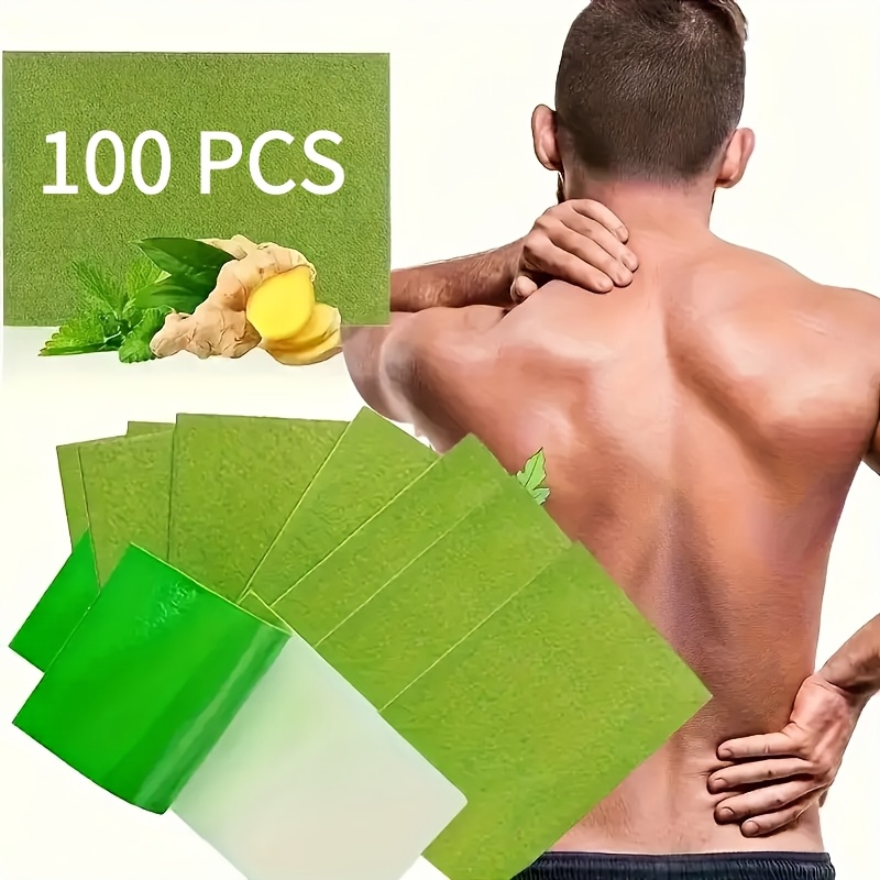 100pcs patches long lasting super effective suitable for back shoulders neck legs knees joints non   household item portable item holiday gift convenient solution non toxic material