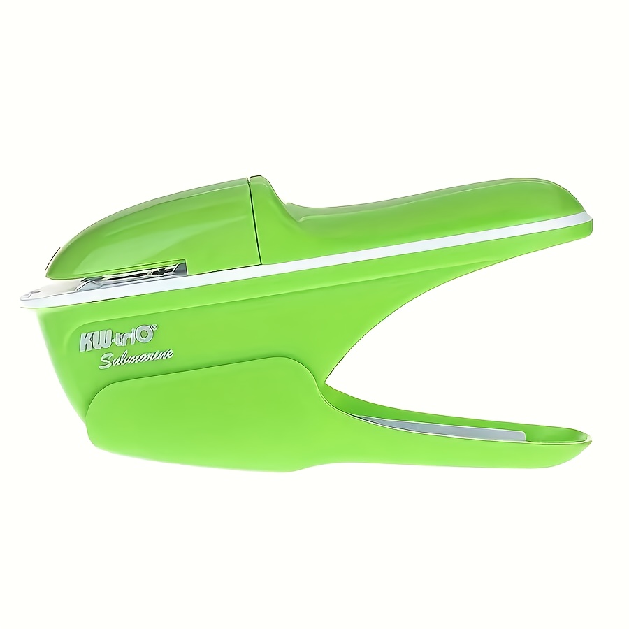 Desktop No-nail Stapler - Mini Portable, Holds 7 Sheets Of Paper, Handheld Design For Secure Document Binding, Ideal For Home And Office Use