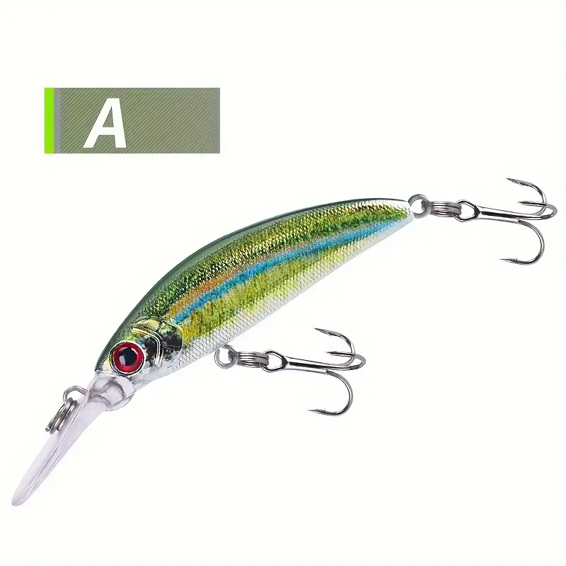 1pc 3d printed minnow lure bait fish bait treble - Temu 1pc 3d printed minnow lure bait fish bait treble - Temu