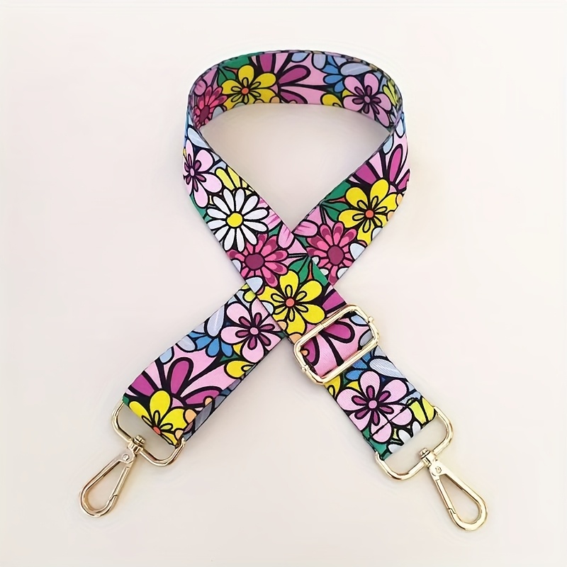 Adjustable Shoulder Strap, Thickened Bag Replacement Strap, Handbag Shoulder Strap, Beautiful Pattern, Suitable For Women's Bags, Fashionable Style, Printed Elements