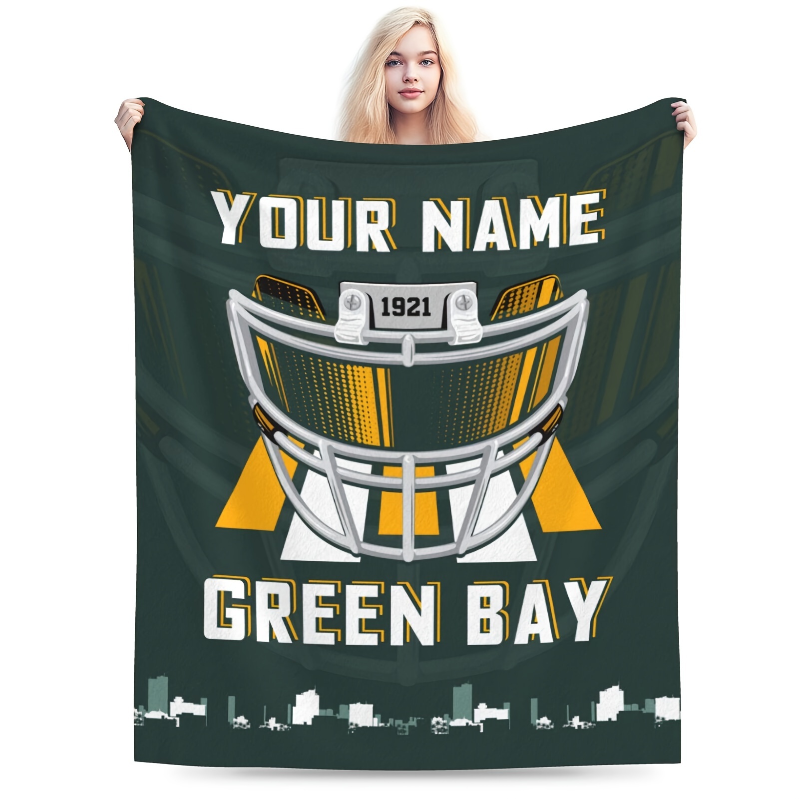 

Bay Fleece Blanket - Personalized & , For , Polyester , For , Bed, , And - & , No Needed