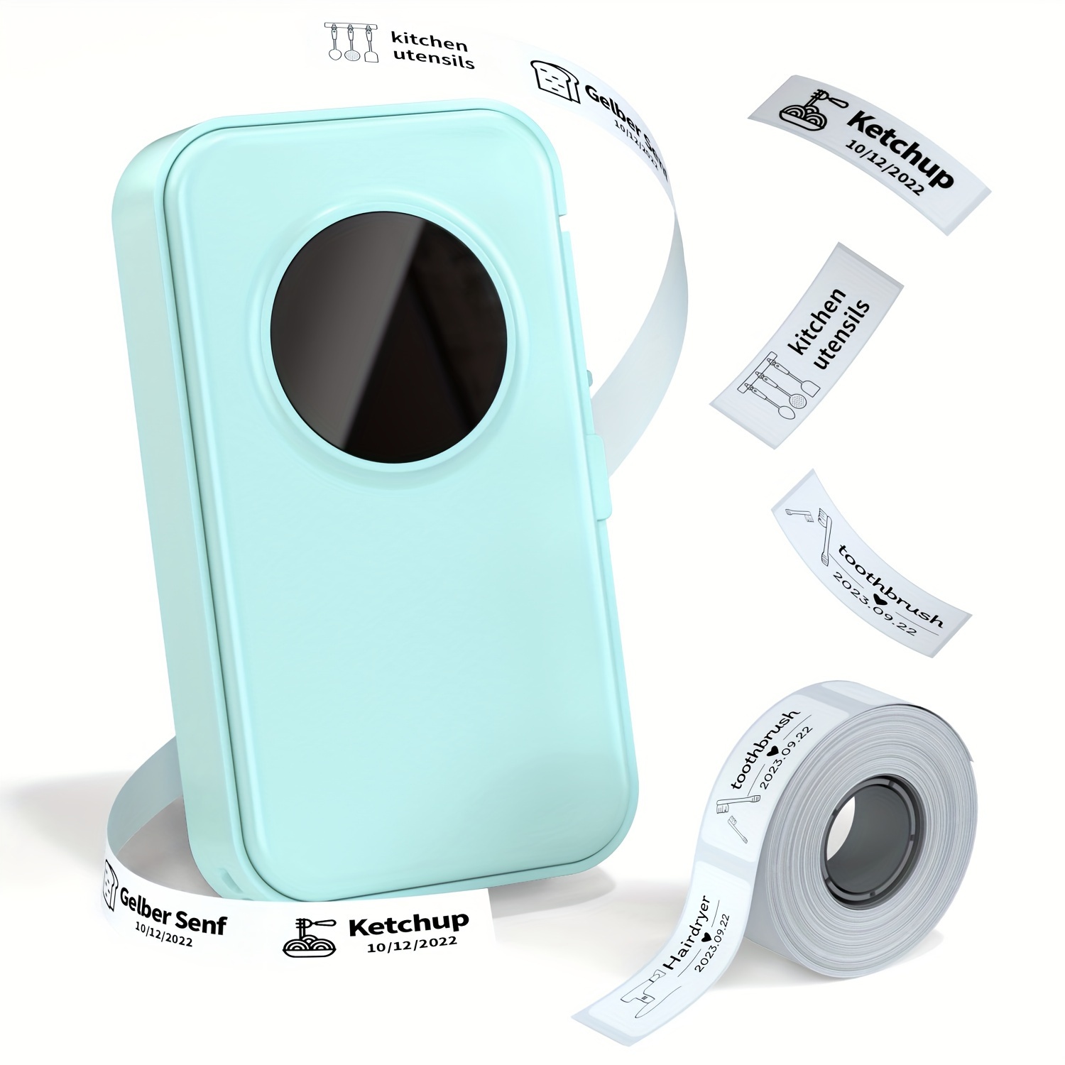 Phomemo New Version Q31 Mini Bluetooth Label Maker Machine with Tape,  Thermal Sticker Labeler Machine, Wireless Portable Poket L