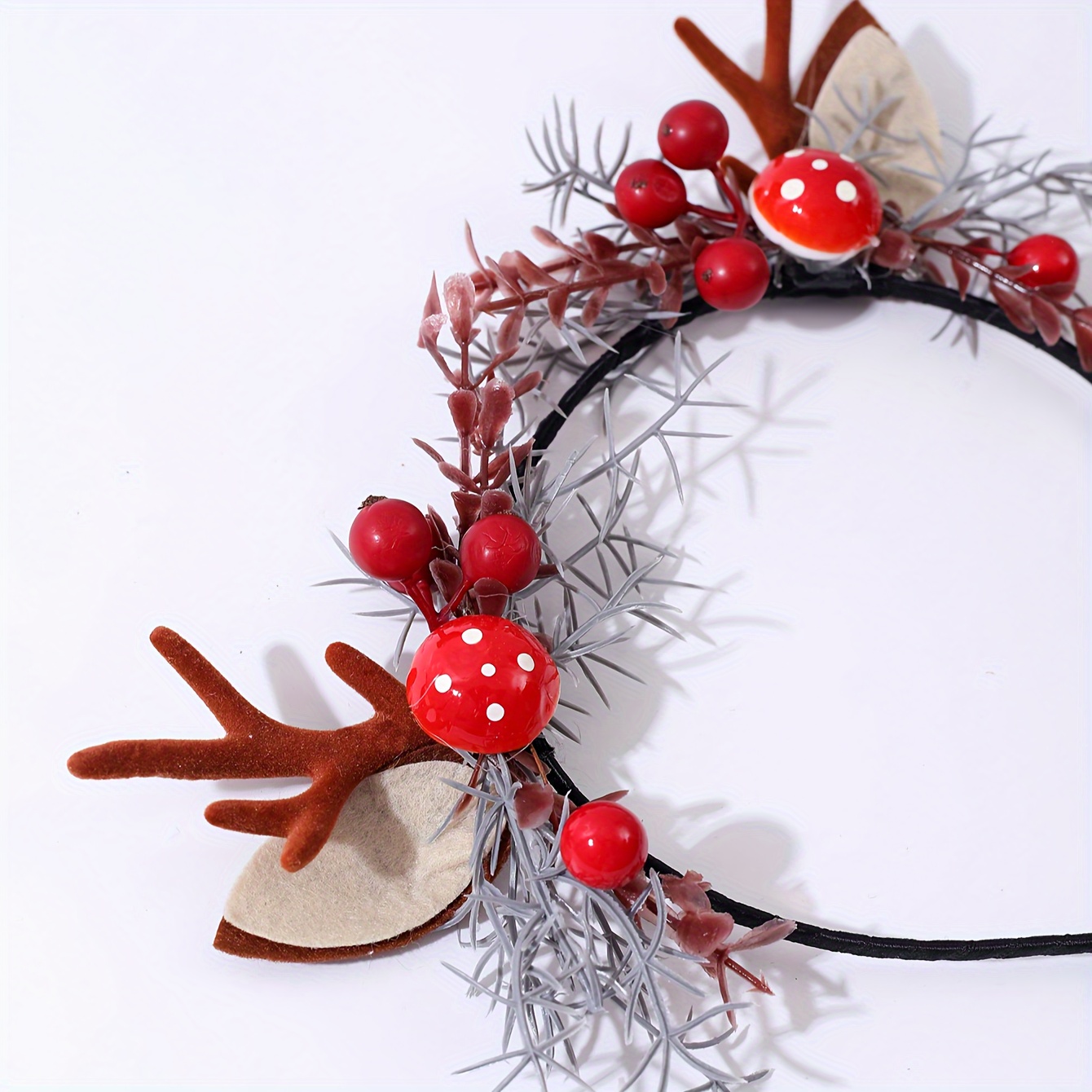 Weihnachten Stirnbänr Geschenk Weihnachten Haarschmuck Niedlichen Stirnband Cosplay Mädchen Rentier Geweih Haarband Frohe Weihnachten Korationen
