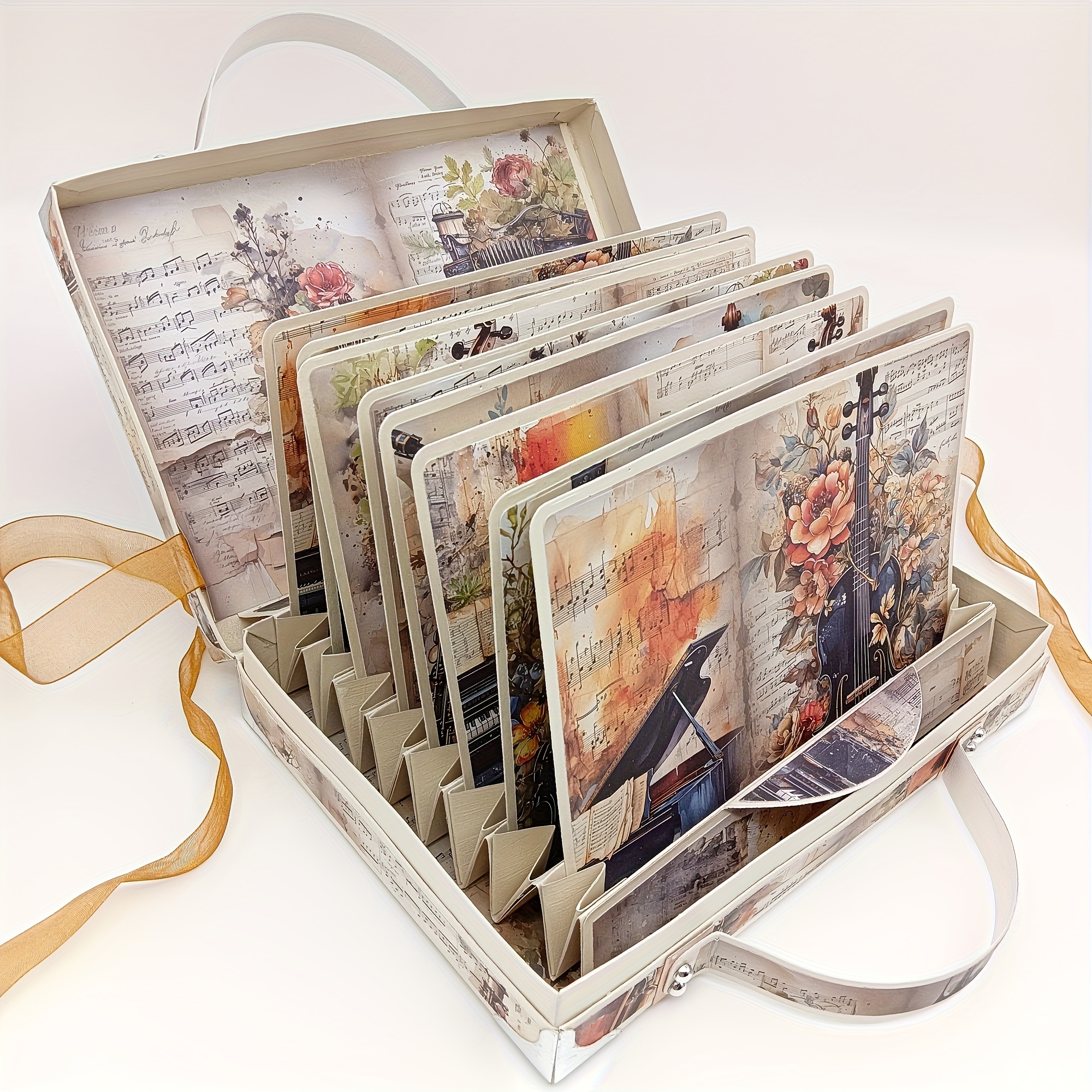2025 nieuw 1set koffer foto case snijden diy album