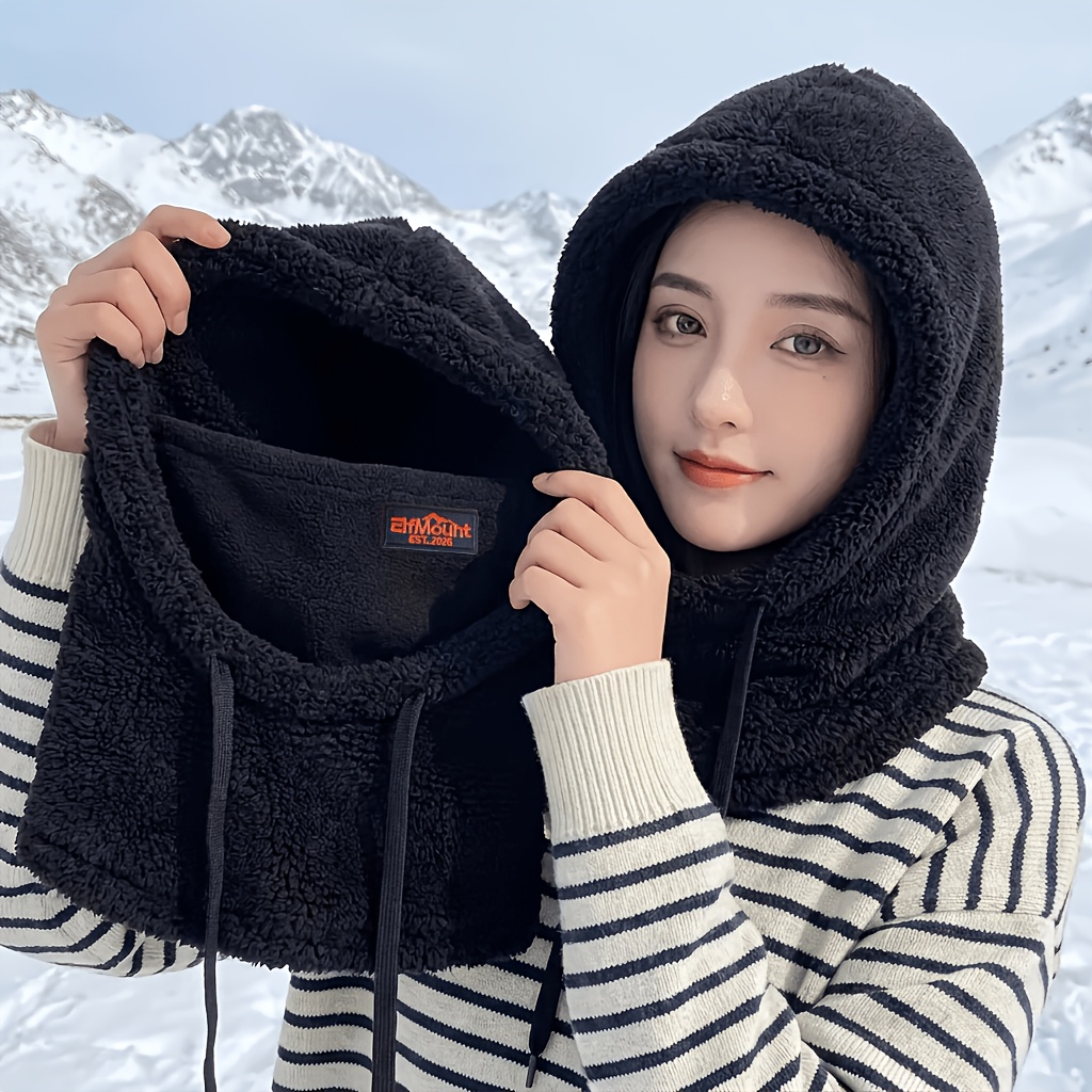 Image of Elfmount Unisex Winter Balaclava Hat - Warm Fleece-lined , Lightweight And Cozy For Riding, Skiing, And Sports, Perfect Gift For Autumn/winter - 5 Colors