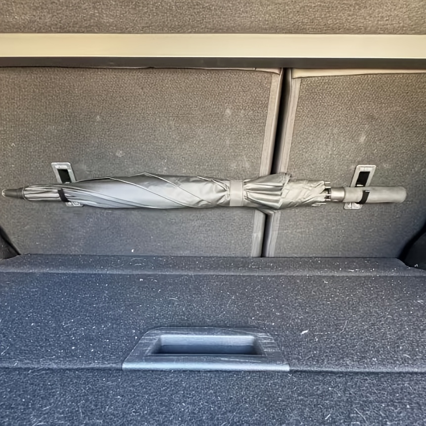2pcs Car Trunk Seat Umbrella Hooks