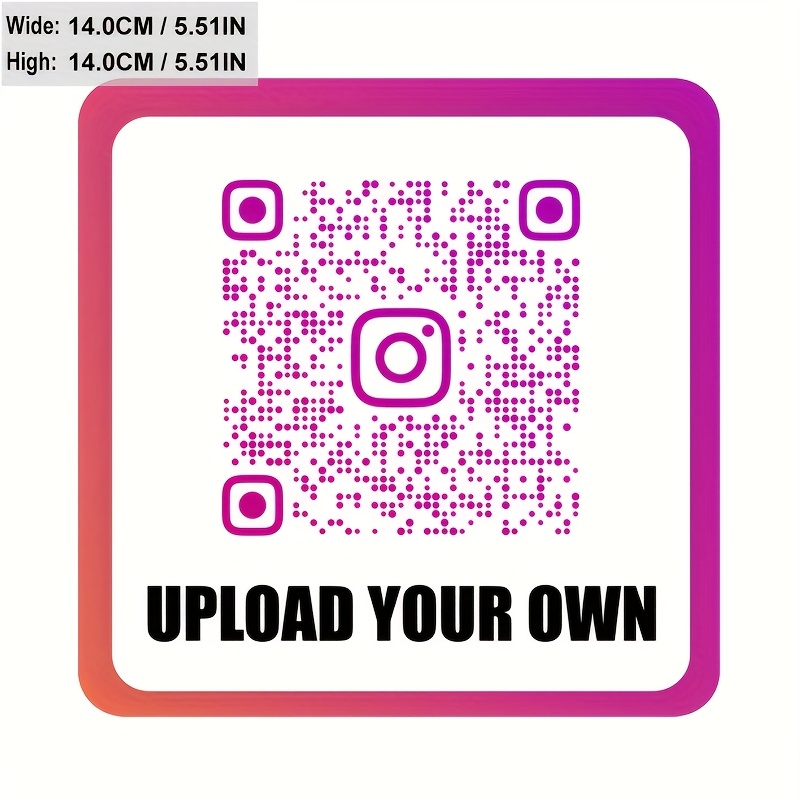 

[customer ] Own Personalized Instagram Decals Qr