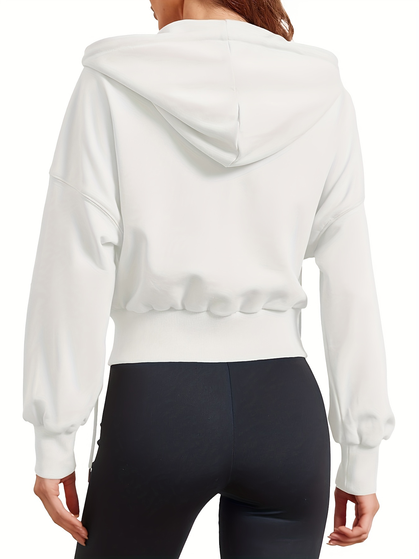 ジャケット WOOALONG Signature crop hood zipup CREAM Signature crop hood zip-up - CREAM - WOOALONG | 60% - Asian