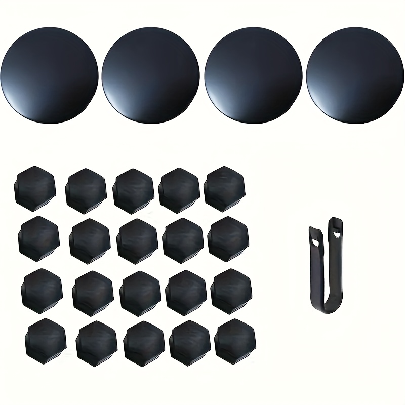 TEMU Set Of 24 Decorative Wheel And Center Caps With Logo Covers - Suitable For Model 3/s/y (accessory Modifications)