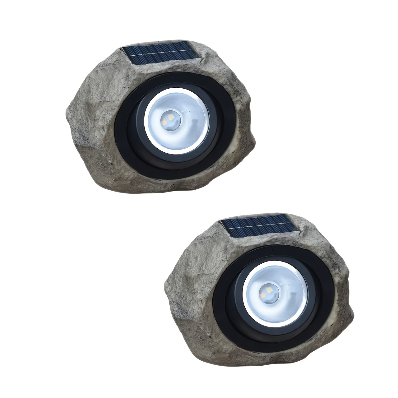 TEMU 1/2 Solar Imitation Lights - , Ip44 Waterproof And Durable, Suitable For Outdoor Landscape, Villa Decoration And Christmas Lawn - Ideal For