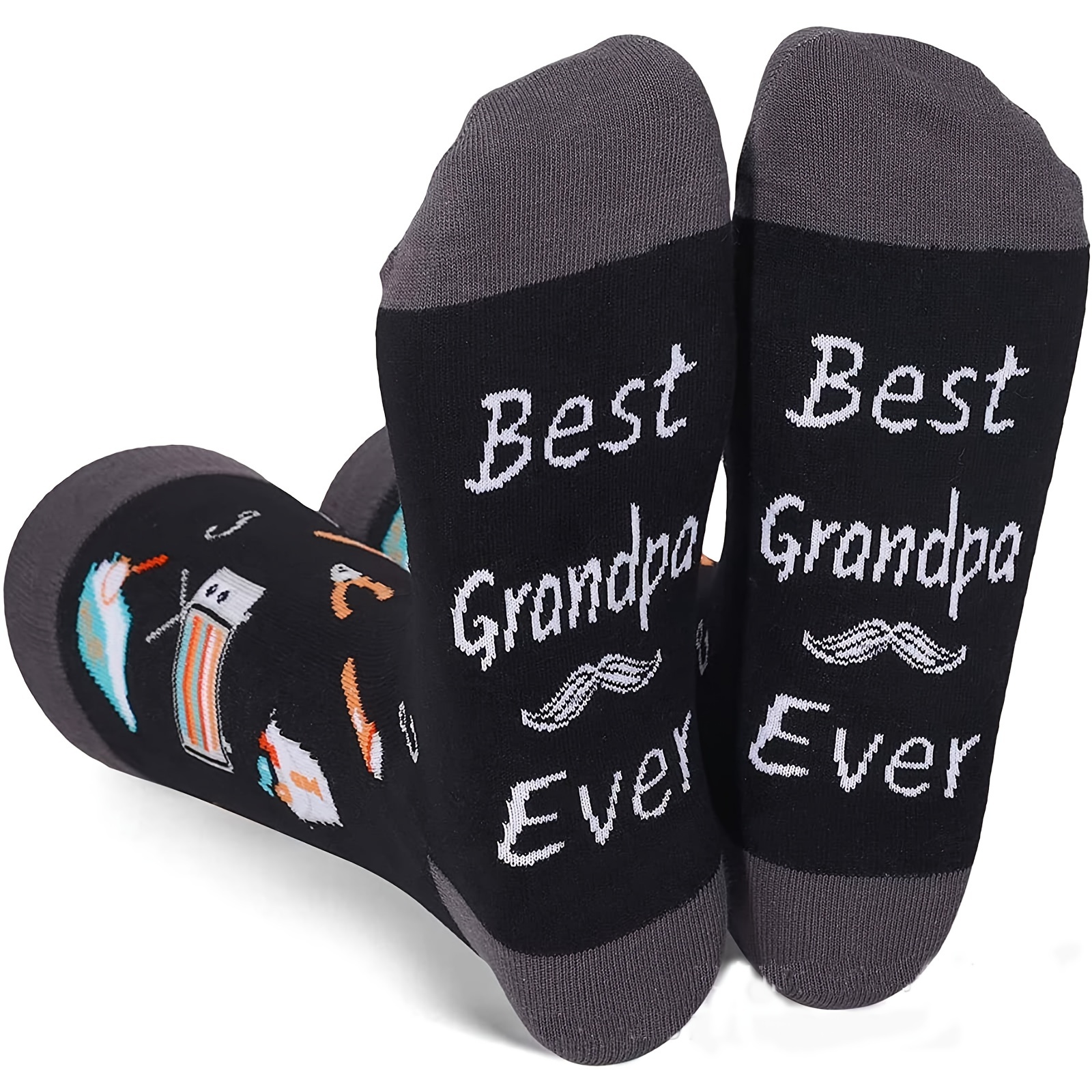 

Best Ever" Funny Crew Socks - Perfect Gift For Birthdays, Father's Day & Christmas | Cotton , Breathable & Comfortable, , Funny Socks, Birthday Gifts, Fathers Day