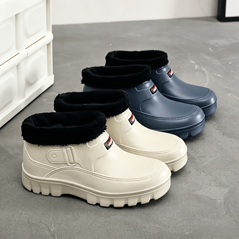 Unisex High-Quality Winter Short Snow Boots, Warm & Durable
