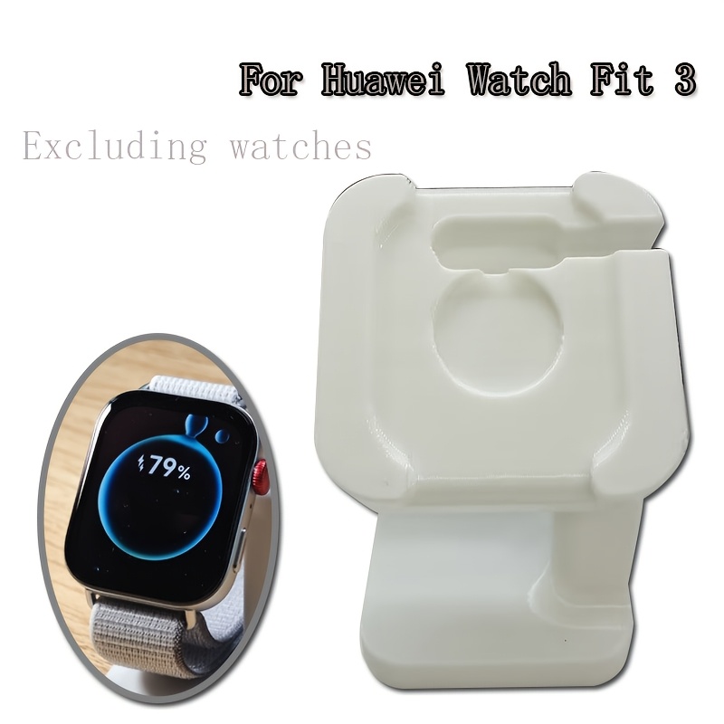 TEMU Supporto da scrivania per ricarica smartwatch, perfettamente compatibile con la ricarica di Huawei Watch Fit 3. Dotato di un design con per il