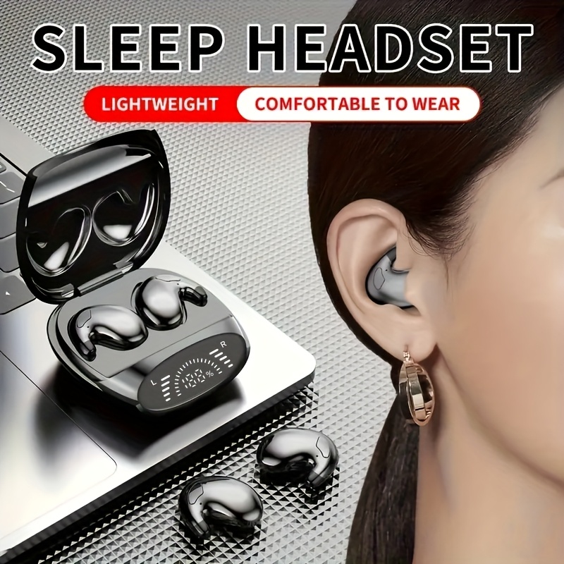 ultra thin invisible sleep headphones display Temu Kuwait
