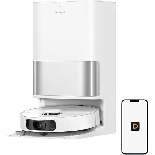 robot vacuum and mop 25 000pa powerful suction all in station with 100 days auto empty edge cleaning smart obstacle avoidance white
