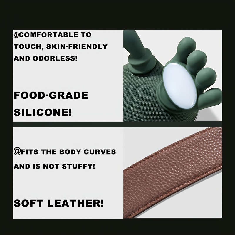 shoulder neck massager with 5 simulated fingers   kneads   muscle and soothes cervical spine palm like heat compress portable christmas gift Product details 16