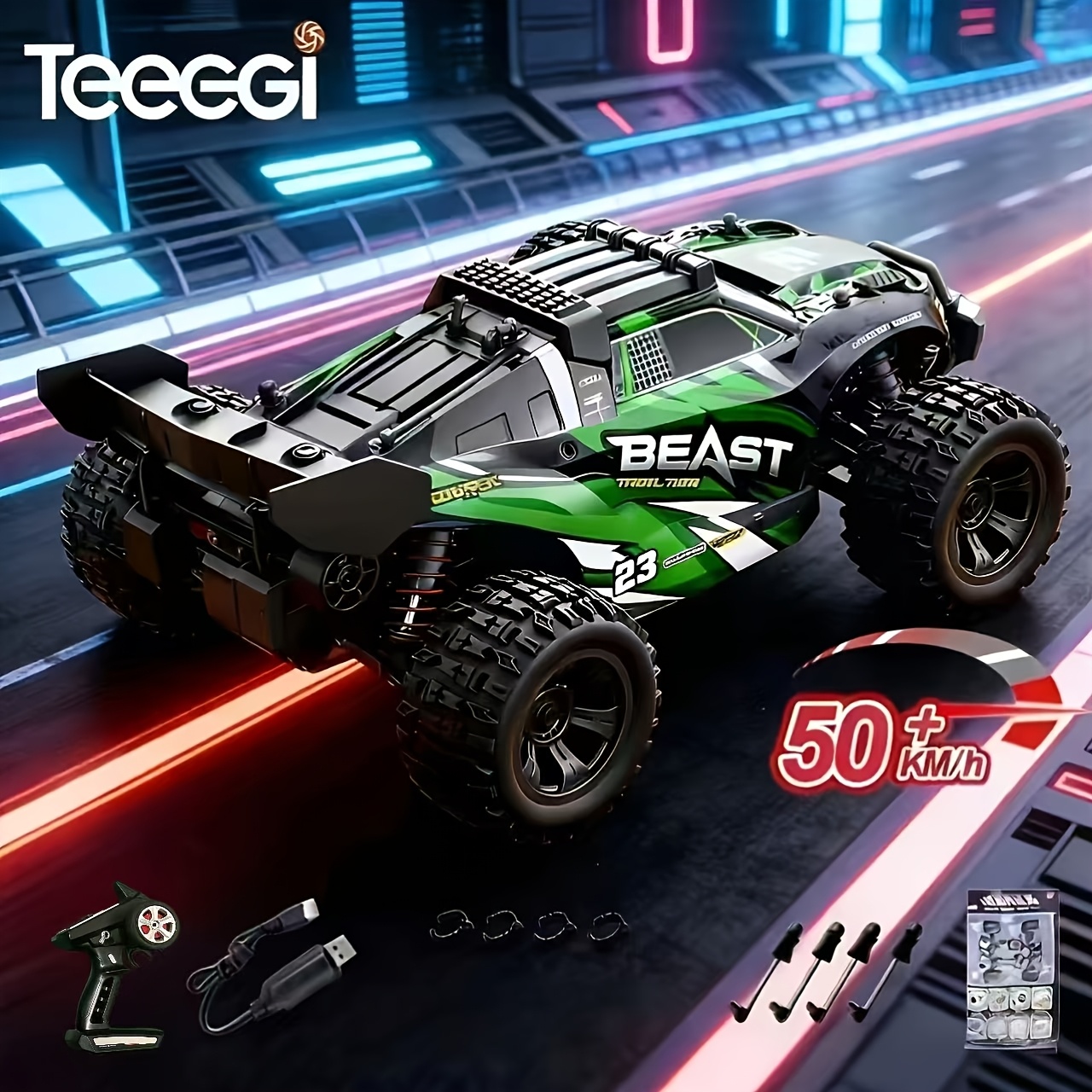 Sg118pro /h 1:16 Brushed Motor 4wd Car Racing Toy For Boys Gift