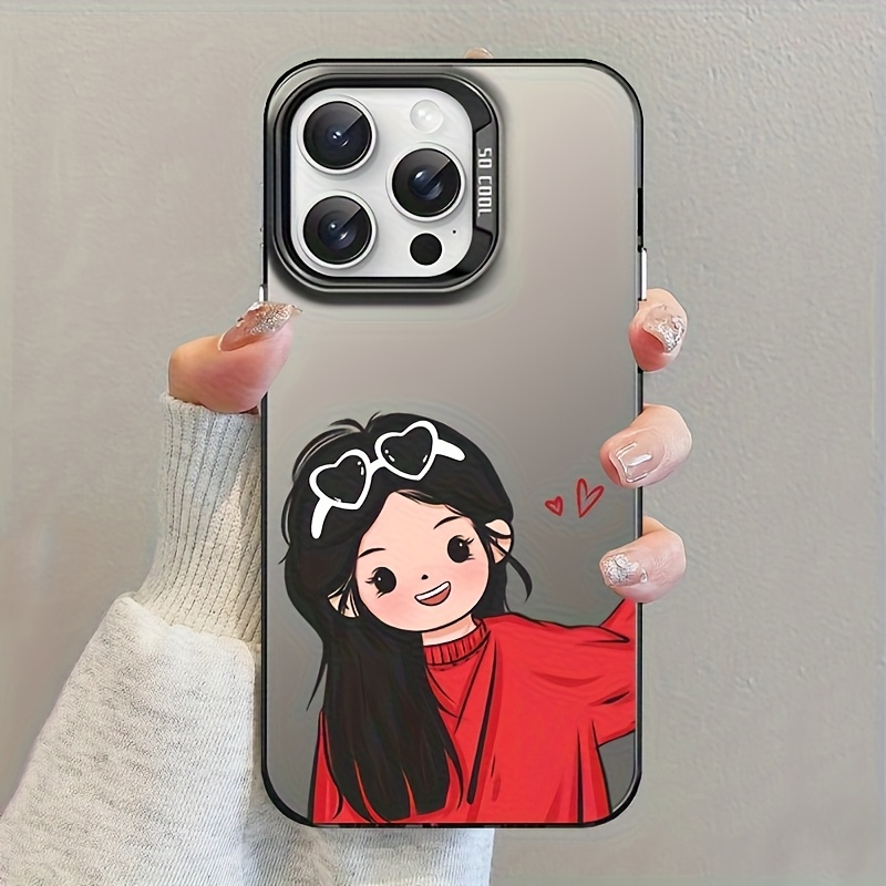 TEMU Phone Case - Cartoon Anime Couple Phone Case Gift, Suitable For Men And Women, Compatible With Iphone 17/17pro/17air/17promax, Iphone